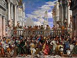 Paris Louvre Painting 1562-63 Veronese - The Wedding Feast at Cana 